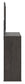 Fraluna - 3 Pc. - Queen Panel Storage Bed, Dresser And Mirror - Charcoal