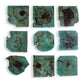 Bahati - Wood Wall Decor (Set of 9) - Blue