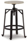 Karisslyn - Swivel Stool (Set of 2) - Whitewash / Black