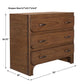 Mckagan - 3 Drawer Chest - Mindi Wood