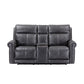 Alexander - Power Reclining Loveseat With Console, Power Headrest & Lumbar