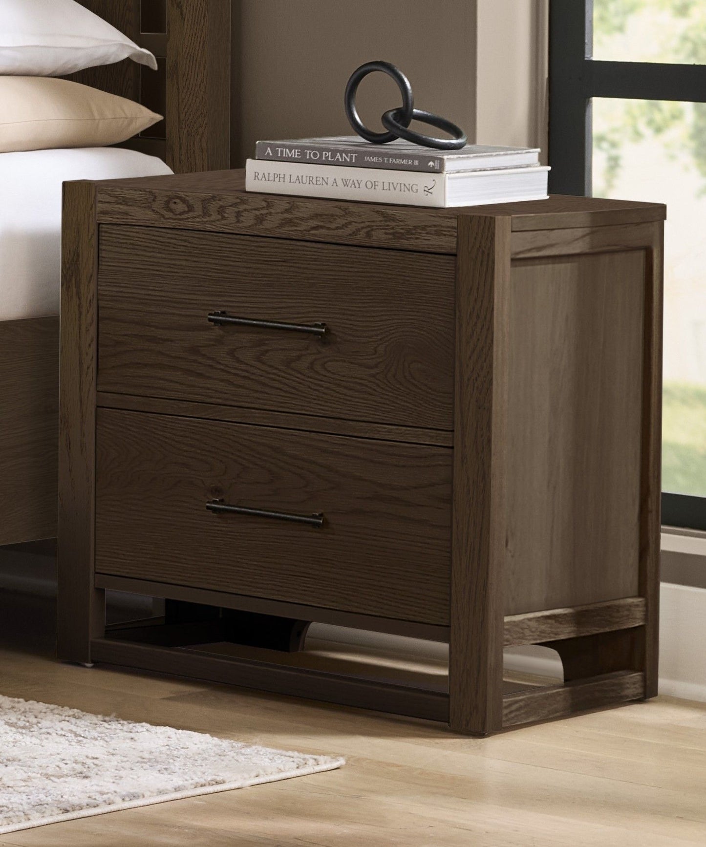 Lodge & Loft - 2 Drawer Nightstand