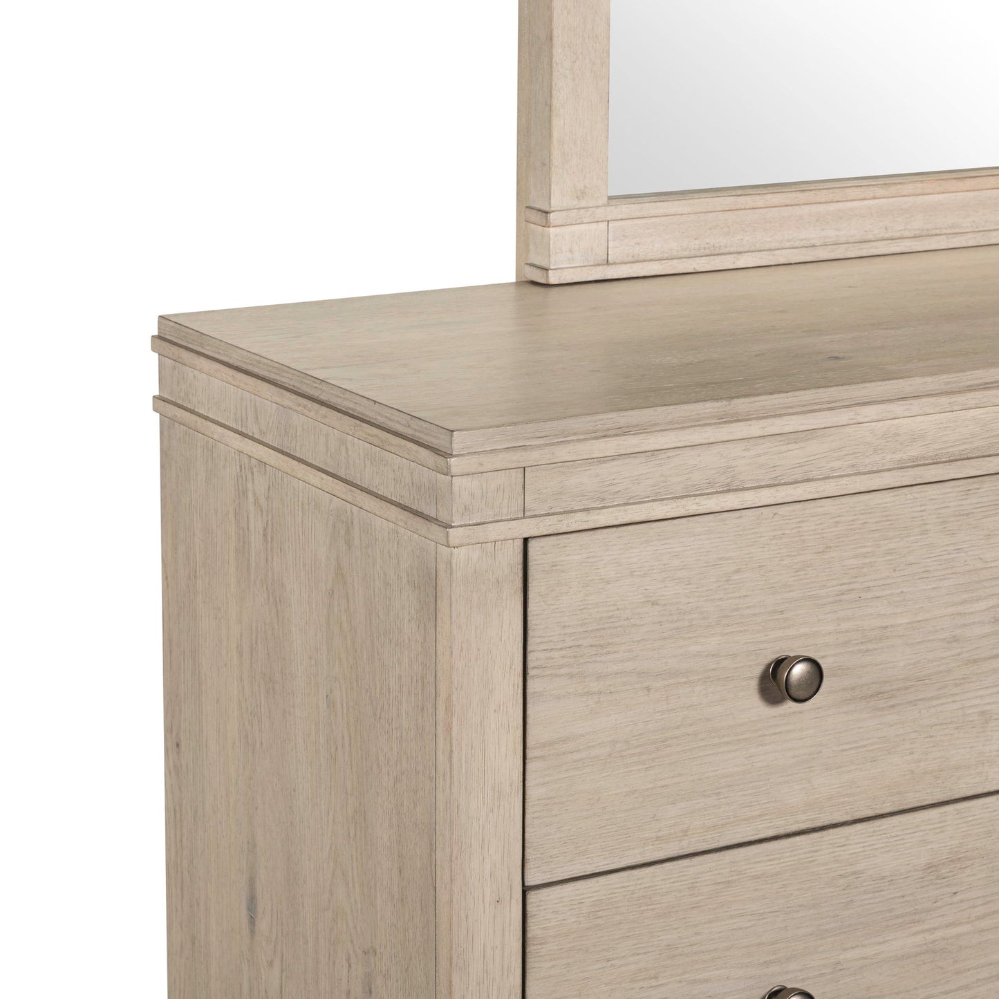 New Haven - Dresser & Mirror - White