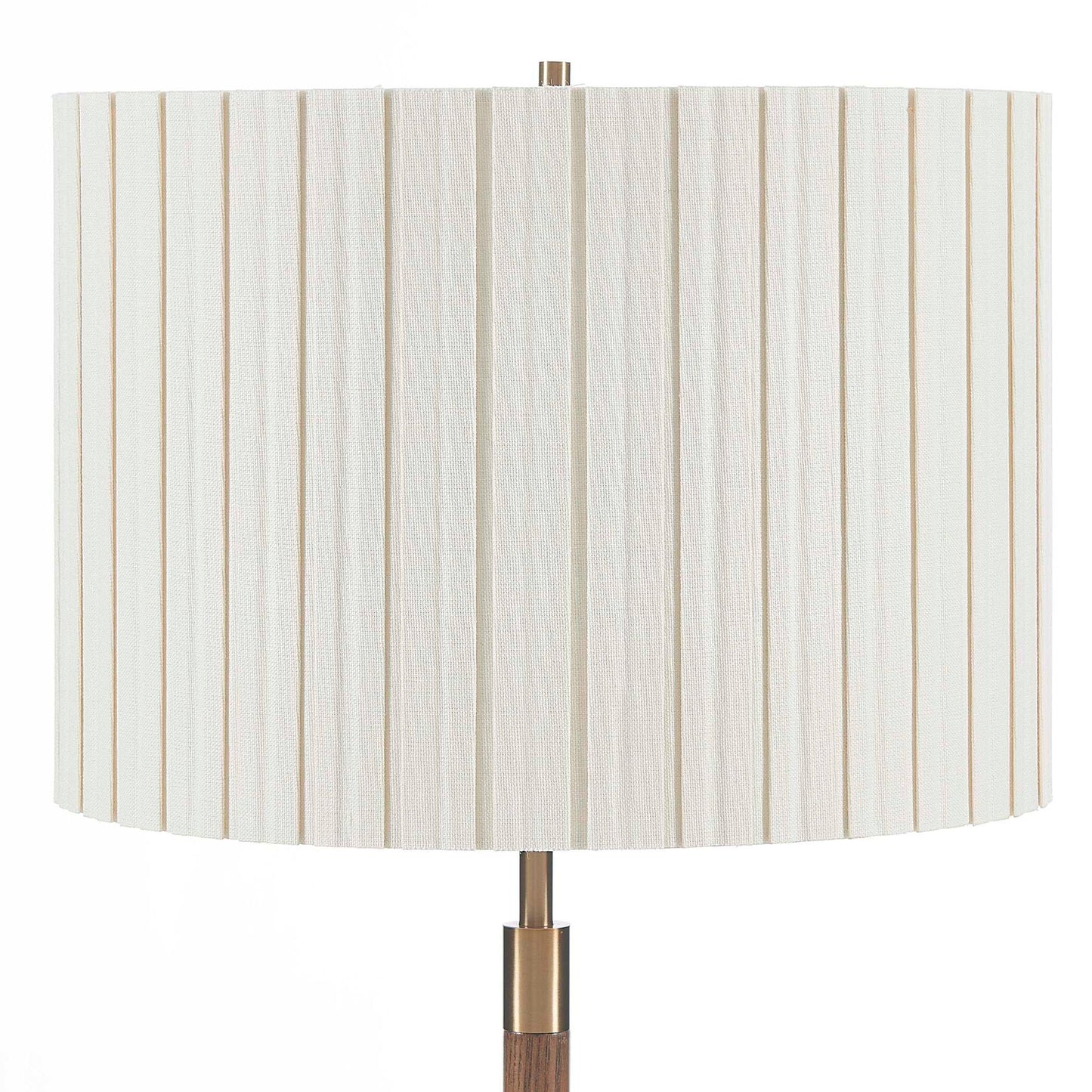 Iliana - Wood Table Lamp - Brass,Gold,Woodtone