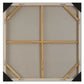 Up In Smoke - Framed Modern Art - Black / Brown / White / Woodtone