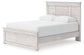 Makidern - Panel Storage Bed With Under Bed Storage Unit