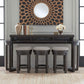 Weston - 4 Piece Bar Set - Peppercorn