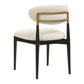 Moxie - Armless Dining Chair (Set of 2) - Black / Off White