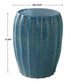 Harbor - Garden Stool - Aque Blue
