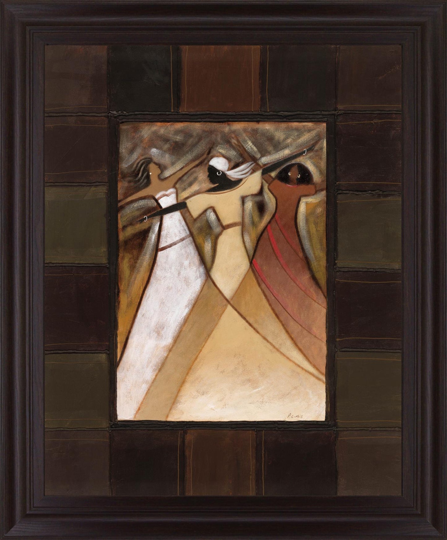 Harmony Parade - 28" x 34" Framed Wall Art