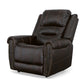 Oscar - Power Lift Recliner With Right-Hand Control & Power Headrest - Molasses