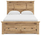 Makidern - Panel Storage Bed With Storage Footboard