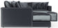 Remington - Modular Sofa And Cocktail Ottoman - Slate