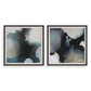 Telescopic - Abstract Framed Prints (Set of 2) - Black