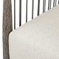Borneo - Outdoor Lounge Chair - White / Dark Gray