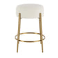 Arles - Brass Counter Stool
