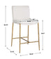 Ascend - Counter Stool - White