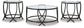 Tarrin - Occasional Table Set (Set of 3) - Black