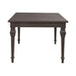 Paradise Valley - Rectangular Leg Table - Saddle Brown