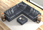 Remington - Modular Sofa And Cocktail Ottoman - Slate