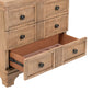 Haven Hills - Bedside Chest With Charging Station - Camel Beige