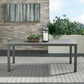 Plantation Key - Outdoor Rectangular Leg Table - Granite