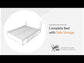 Wistenpine - Upholstered Panel Bed With Storage