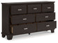 Covetown - Dresser - Dark Brown