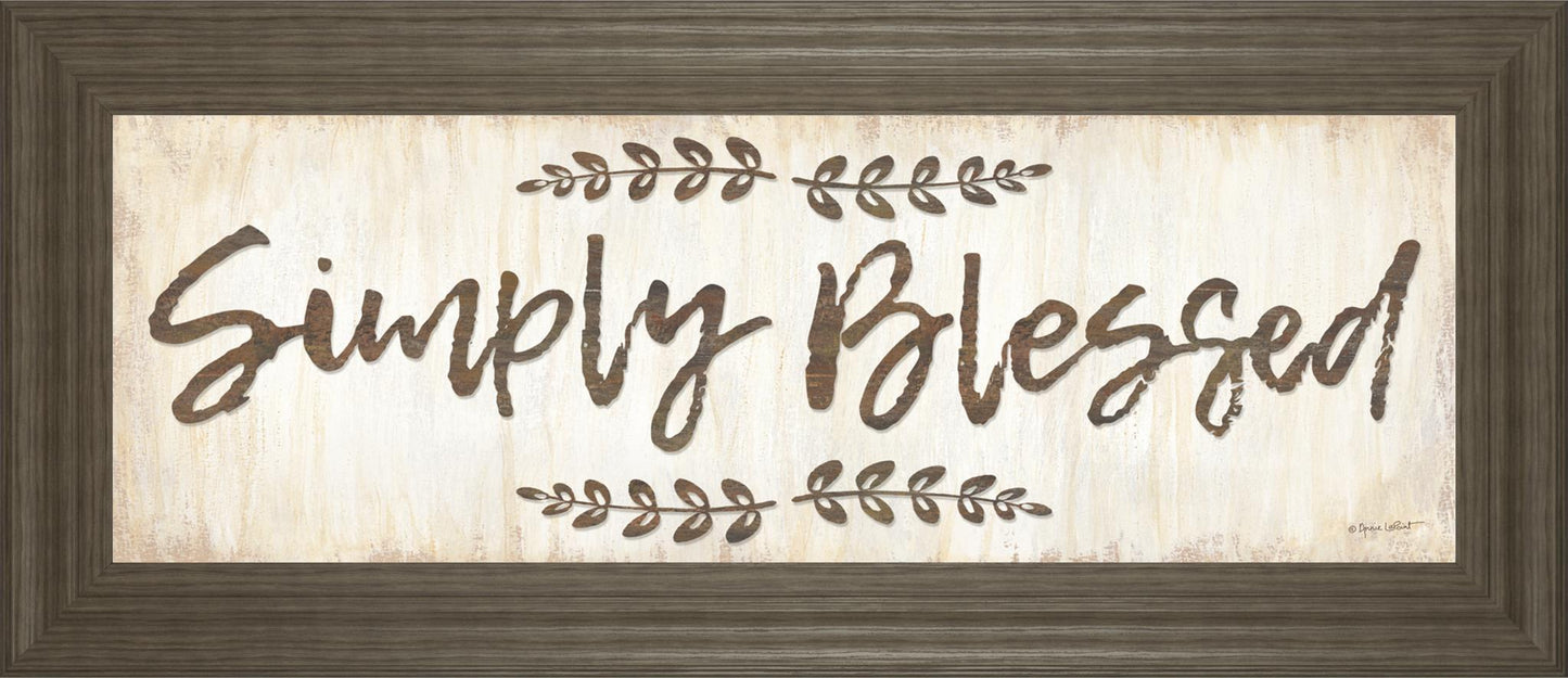 18x42 Simply Blessed By Annie Lapoint - Beige