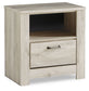 Bellaby - One Drawer Night Stand - Whitewash
