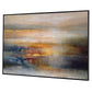 Seafaring Dusk - Hand Painted Abstract Art - Beige