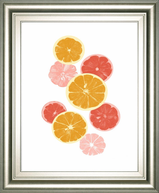 22x26 Festive Fruit I By Emma Caroline - Orange