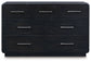 Rowanbeck - Dresser - Black