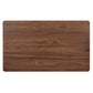 Space Savers - 5 Piece Rectangular Table Set - Walnut