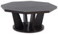Chasinfield - Octagon Coffee Table - Dark Brown
