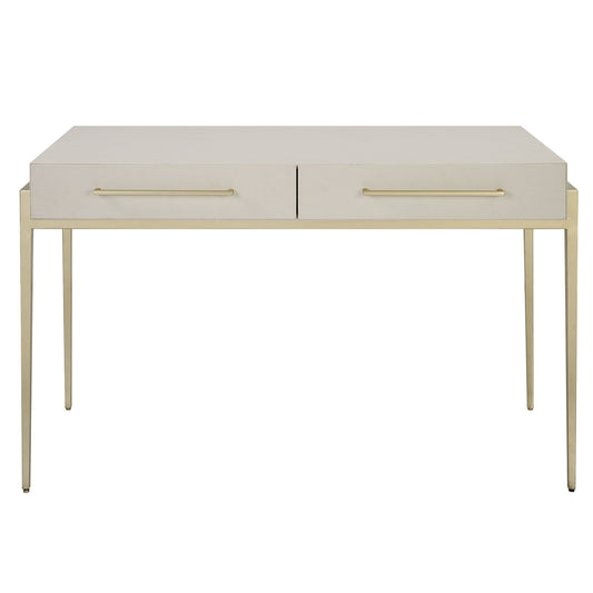 Jewel - Modern White Desk