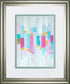 Cool Rhizome I By Ann Marie Coolick - Framed Print Wall Art - Blue
