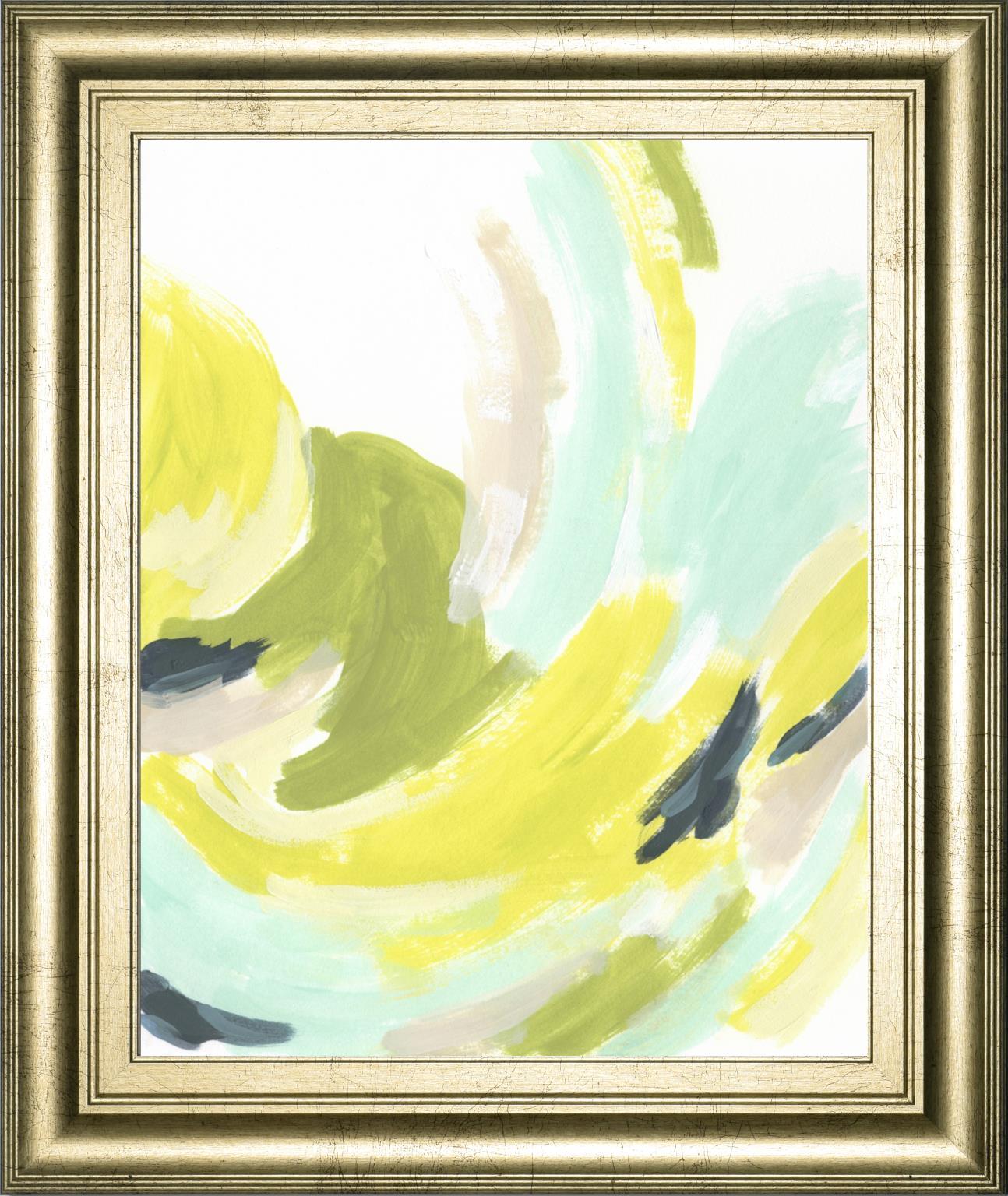 Tidal Vortex III By June Erica Vess 22x26 - Yellow