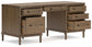 Roanhowe - Home Office Desk - Brown