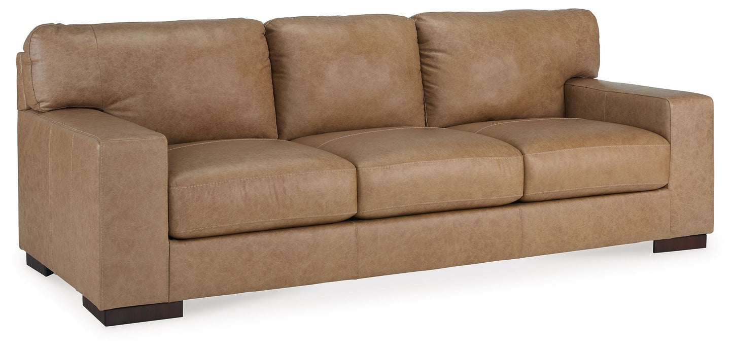 Lombardia - 4 Pc. - Sofa, Loveseat, Chair And A Half, Ottoman - Tumbleweed