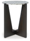 Tellrich - Accent Table - Black / White