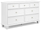 Fortman - Dresser - White