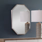 Stuartson - Octagon Vanity Mirror - Pearl Silver