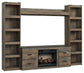 Trinell - 4-Piece Entertainment Center With 60" TV Stand