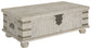 Carynhurst - Lift Top Cocktail Table - White Wash Gray