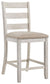 Skempton - Upholstered Barstool (Set of 2) - White