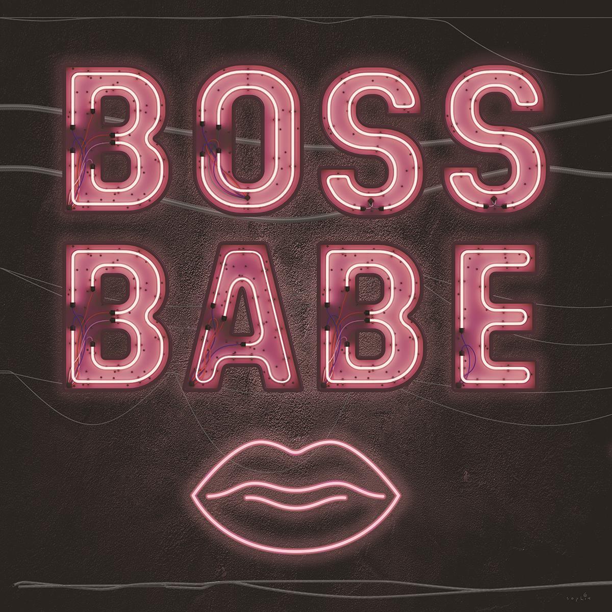 Neon Boss Babe By Sophie Six - Black