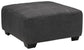 Ambee - Oversized Accent Ottoman - Slate