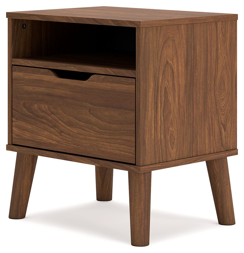 Fordmont - Auburn - One Drawer Night Stand