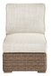 Beachcroft - Armless Chair w/Cushion - Beige